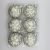 Winter Ornaments kézzel festett üveg karácsonyi gömb szett 6*7cm