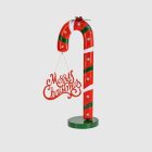 Merry Christmas fém világító nyalóka