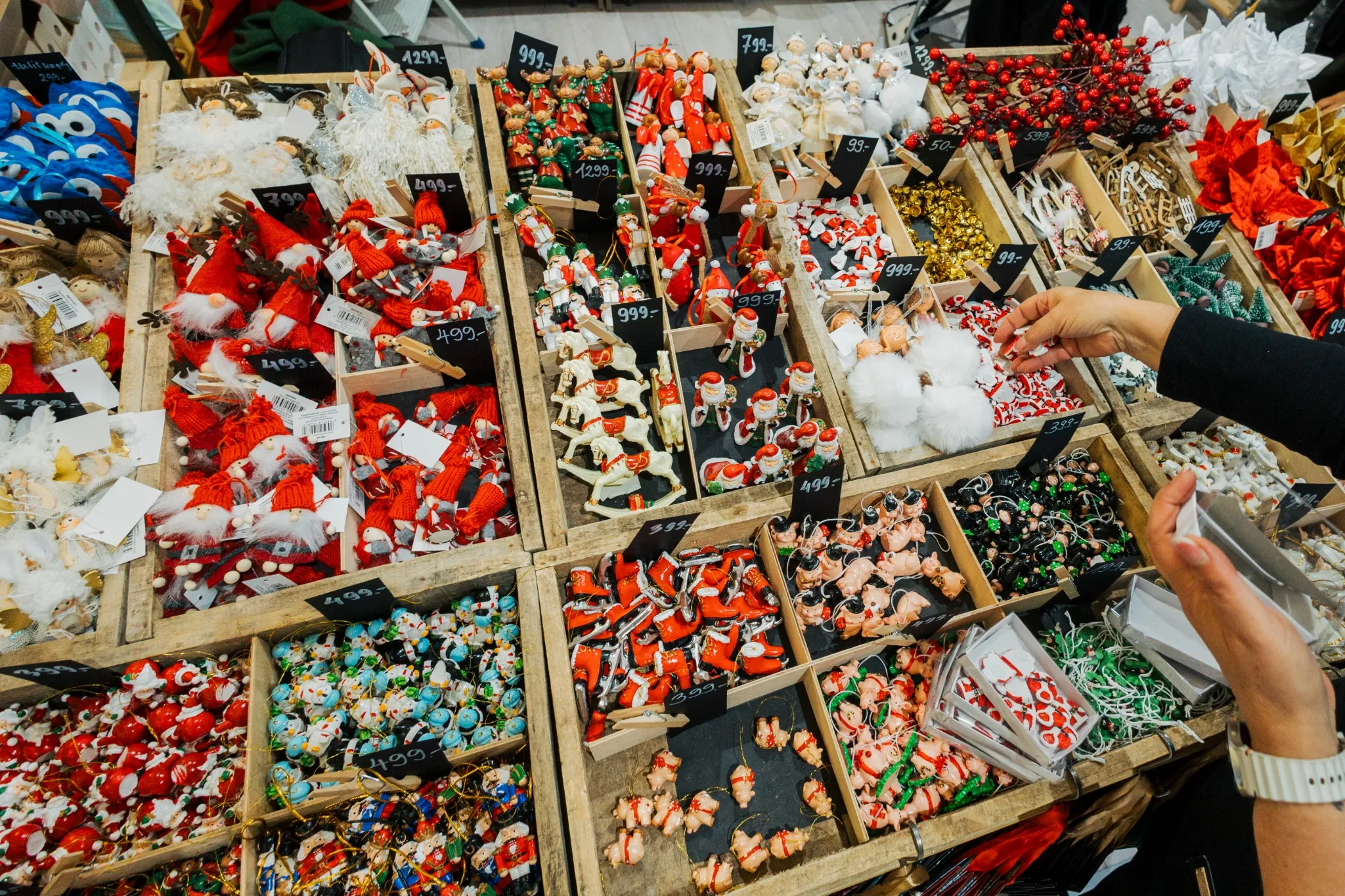 Árkád karácsonyi pult 1