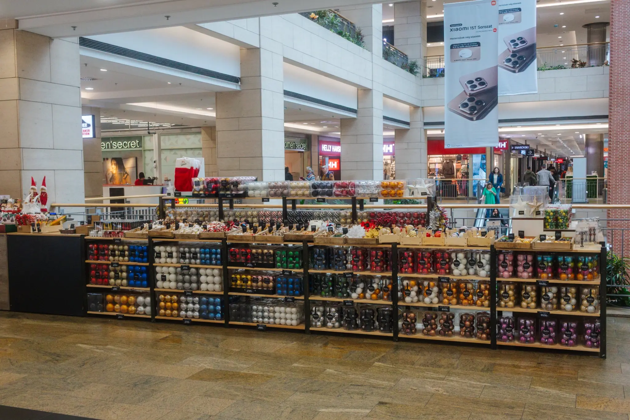 Westend bevásárlóközpont – karácsonyi hangulat